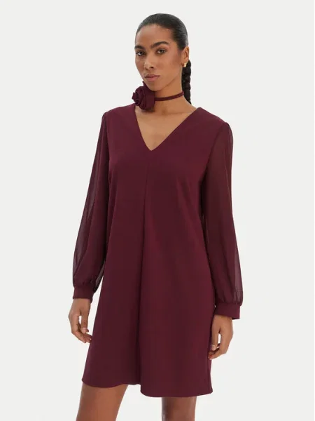 Rinascimento Rochie cocktail Vișiniu