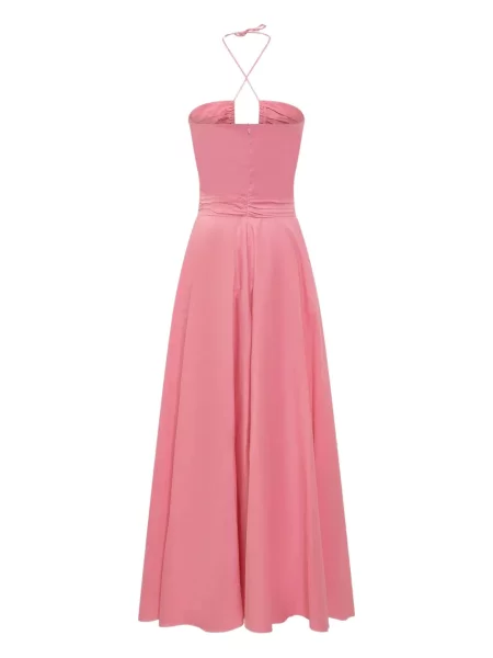 Rochie maxi Actualee de costum roz