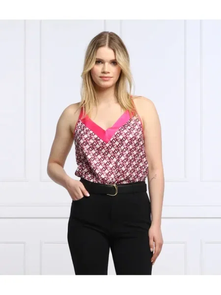 Felső Liu Jo Beachwear rózsaszín