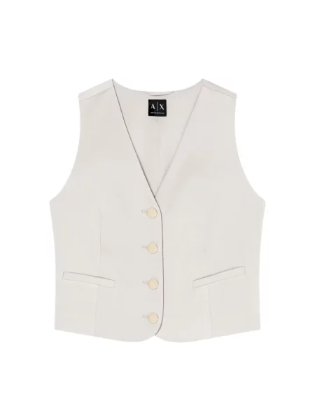 Kamizelka Armani Exchange beżowa