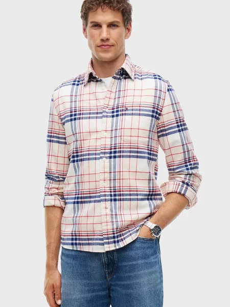 Картата фланелева сорочка Tommy Hilfiger