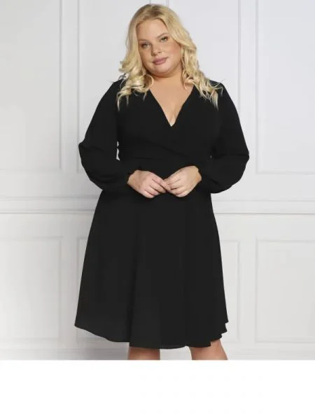 Persona by Marina Rinaldi Rochie DANIA Plus size negru