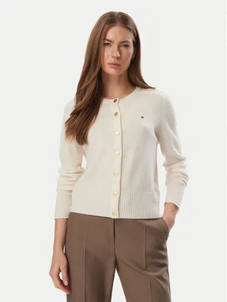 Tommy Hilfiger Cardigan Crem bej