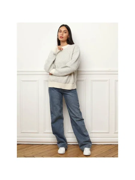 Pulover La Modeuse gri
