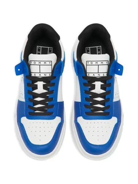 Sneakerși Tommy Jeans albastru