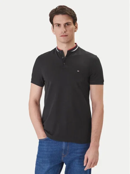 Tommy Hilfiger Tricou polo Mao negru