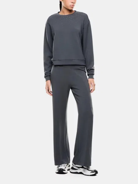 Спортивний костюм поліестер/модал сірий