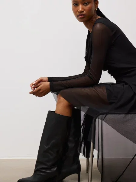 Answear.LAB ghete de piele negru