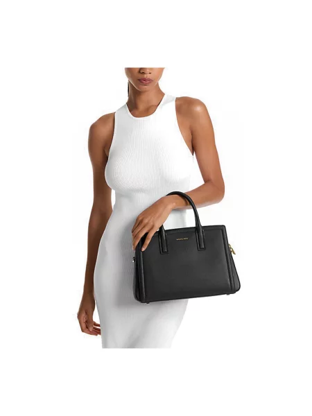 Geantă Michael Michael Kors din piele negru