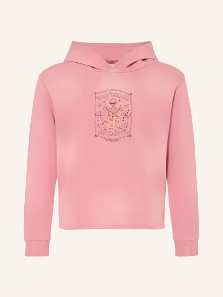 Scotch & Soda Mikina S Kapucí / světle hnědá / hnědá růžová