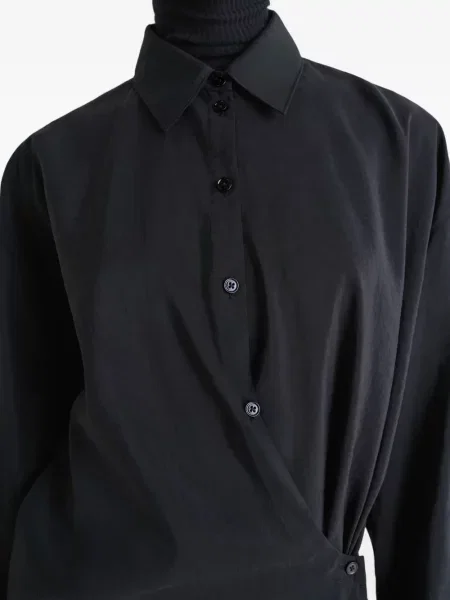 Rochie midi Lemaire până la genunchi de costum negru