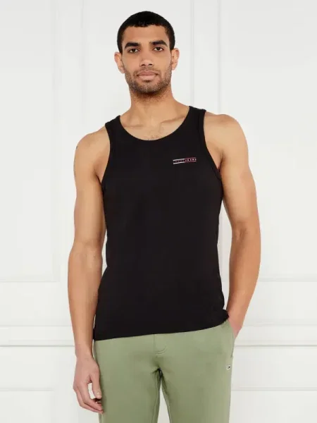 Póló Tommy Jeans fekete