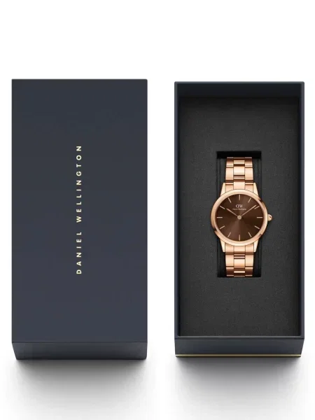 Daniel Wellington óra Iconic Link Amber 32 sárga női rózsaszín