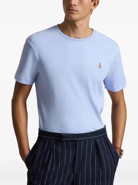Șosete Polo Ralph Lauren cu broderie în carouri de flanelă verde