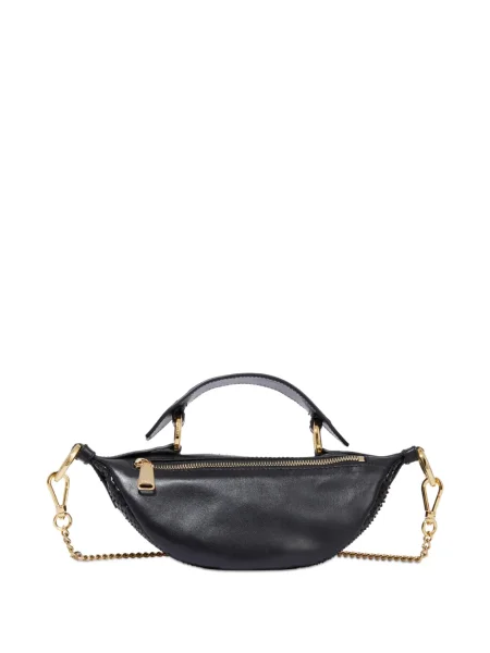 Geanta de piele Lancel din piele negru