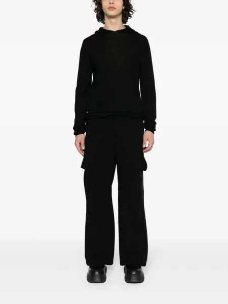 Vilnonis džemperis su gobtuvu Rick Owens