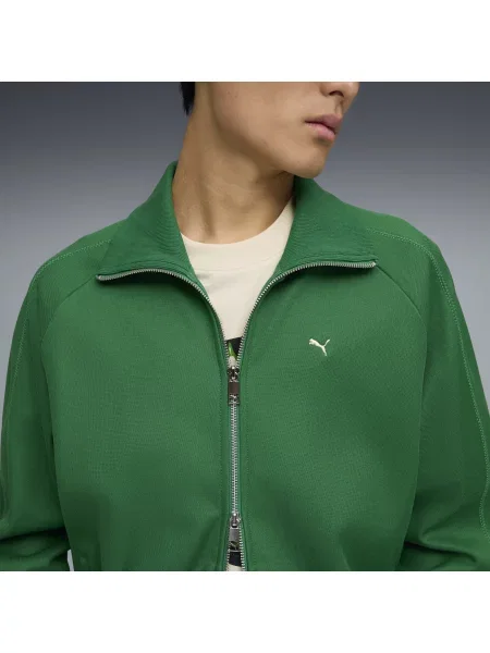 PUMA kurtka sportowa T7 Odzież S zielony