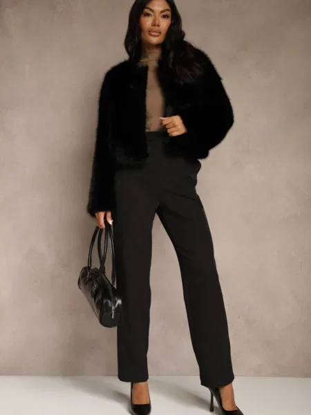 Pantaloni Ariesysh negri