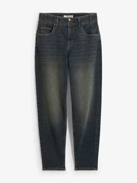 Dżinsy mom high waist niebieskie