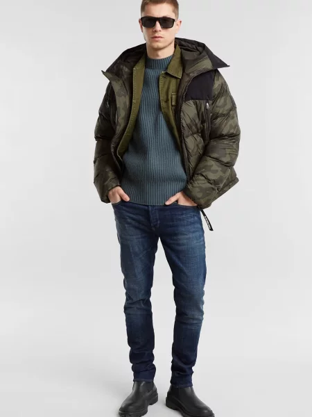 Шерстяной свитер G-star Raw серый
