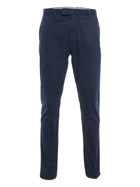 Odgovarati vunene hlače Polo Ralph Lauren s printom bijela