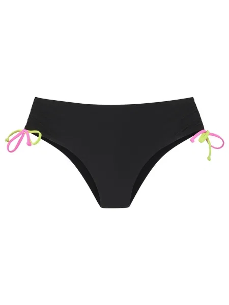 BUFFALO Slip costum de baie verde kiwi / roz deschis negru