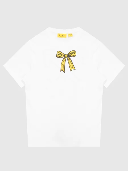 Детская футболка Off-white белая