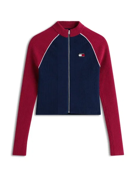 Geacă de blugi Tommy Jeans alb