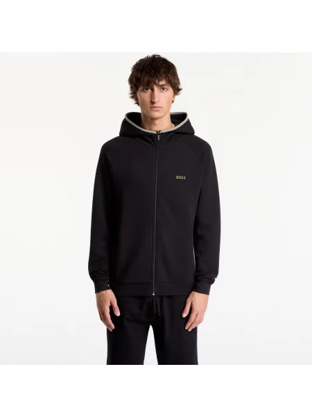 Sweatshirt Hugo Boss Sense Hooded Jacket Black S negru