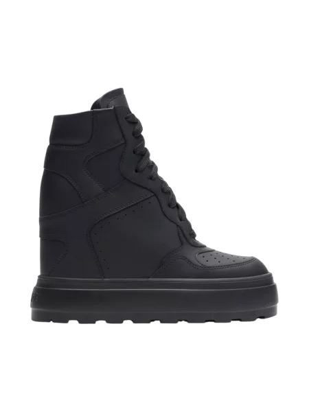 Sneakersy Casadei skórzane czarne