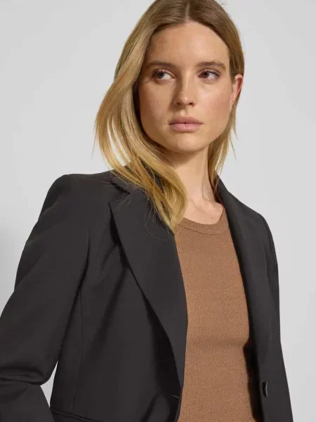 Weekend Max Mara Marynarka Lamine czarny