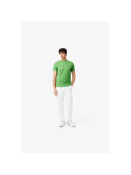 Pantaloni Lacoste alb