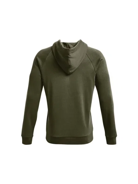 Hanorac cu glugă Under Armour din fleece verde