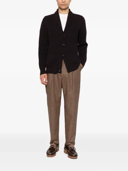 Pantaloni Eleventy cu model pepito maro