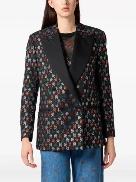 Sacou Philipp Plein negru