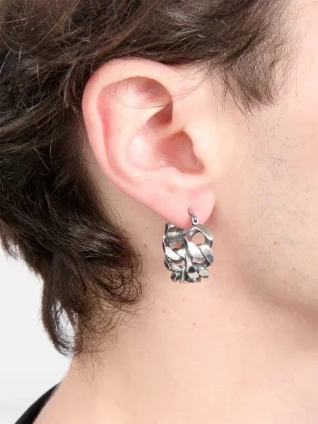 Cercei Mm6 Maison Margiela argintiu