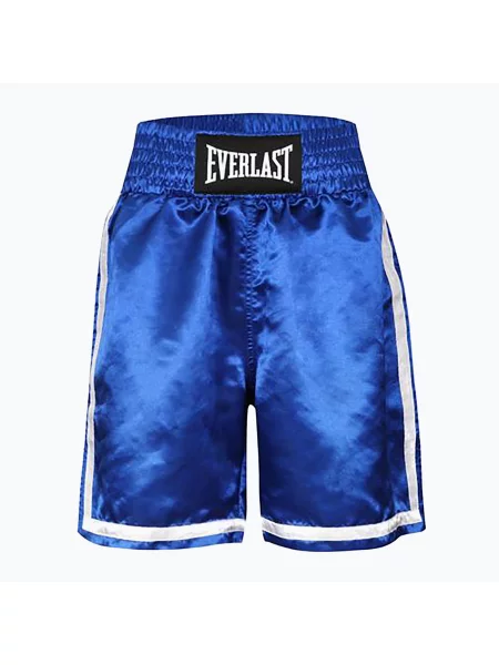 Spodenki treningowe Everlast Trunks Pro blue/white białe