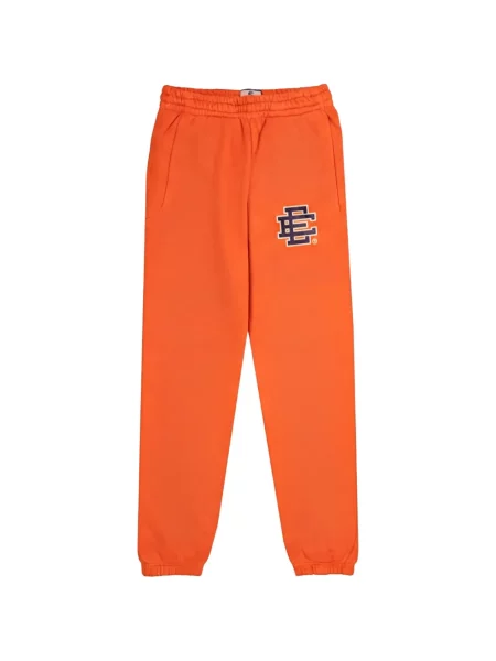 Pantaloni Eric Emanuel cu imagine alergare portocaliu