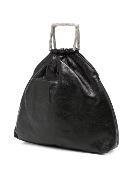Geantă shopper Autentica 504 din piele negru