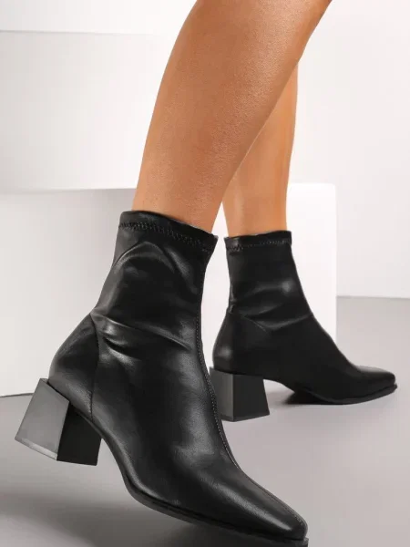 Botine cu Mic Sileurie negre