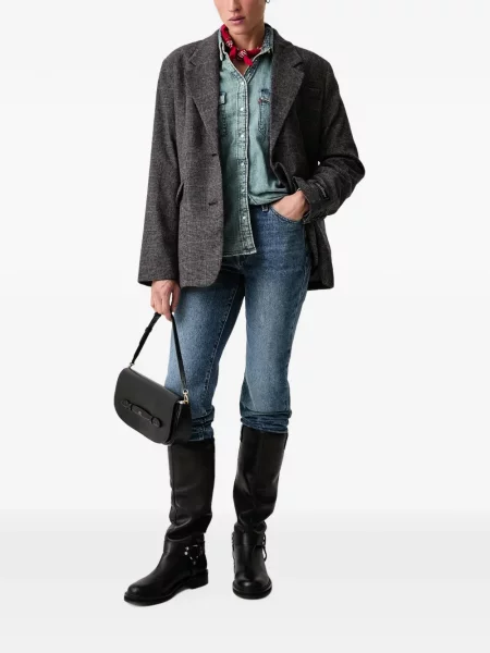 Scurt hanorac Levi's® evazat albastru
