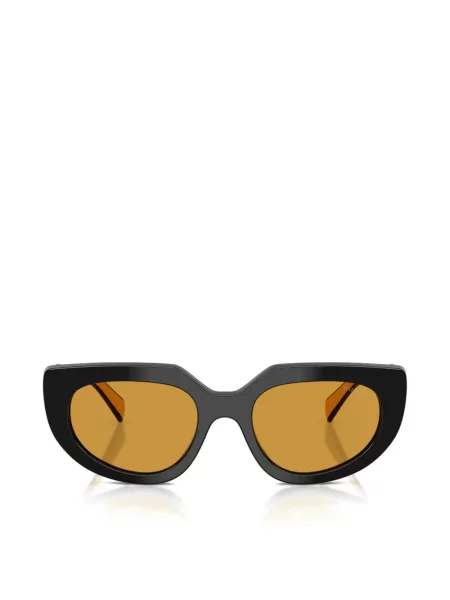 Ochelari de soare Prada Eyewear cu imprimeu geometric negru