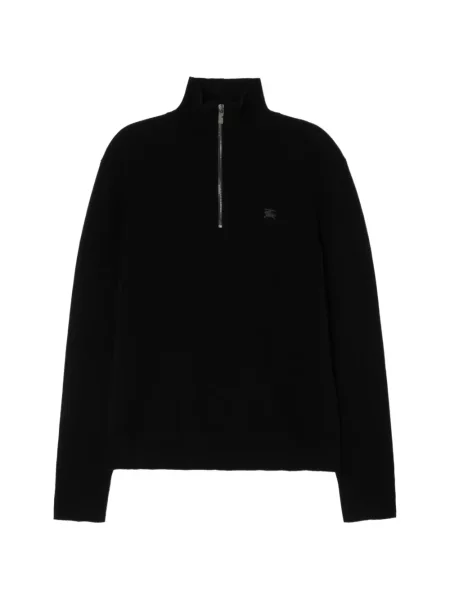 Pulover Burberry din cașmir negru