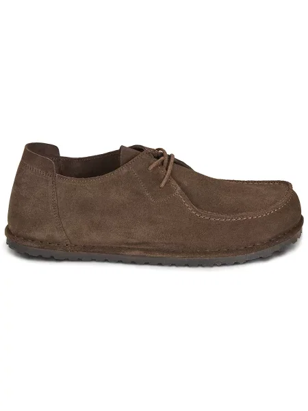 Pantofi Birkenstock din dantelă maro
