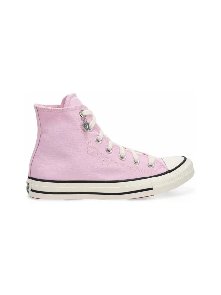 Členkové topánky Converse béžová