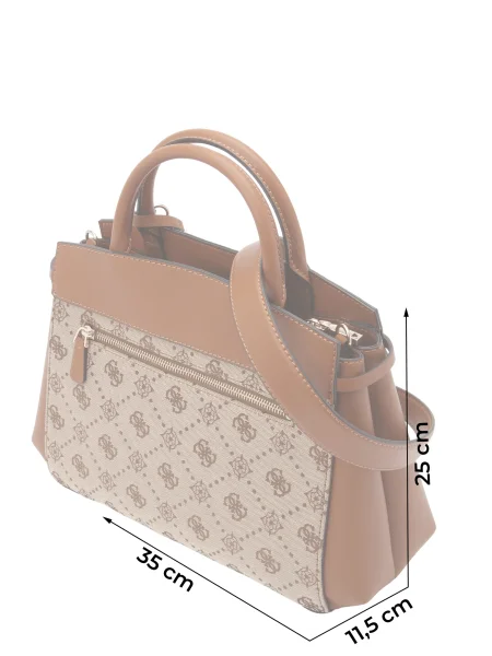 Rucsac Guess cu autograf bej