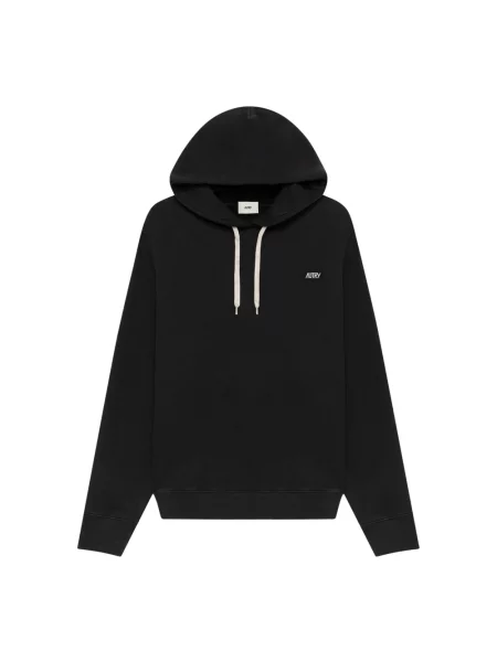 Bluza z kapturem Autry z kapturem czarna