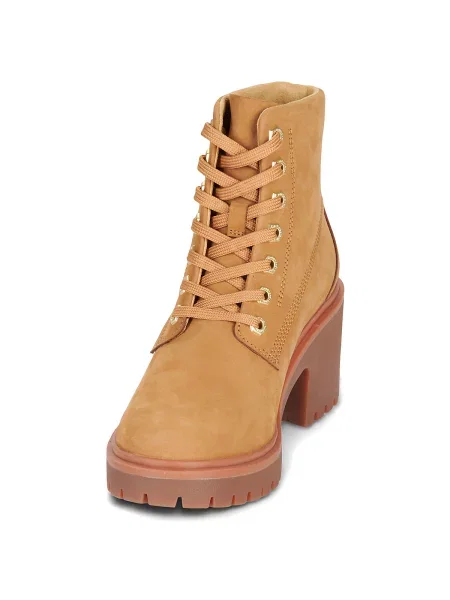 Pantofi Timberland cu strasuri maro