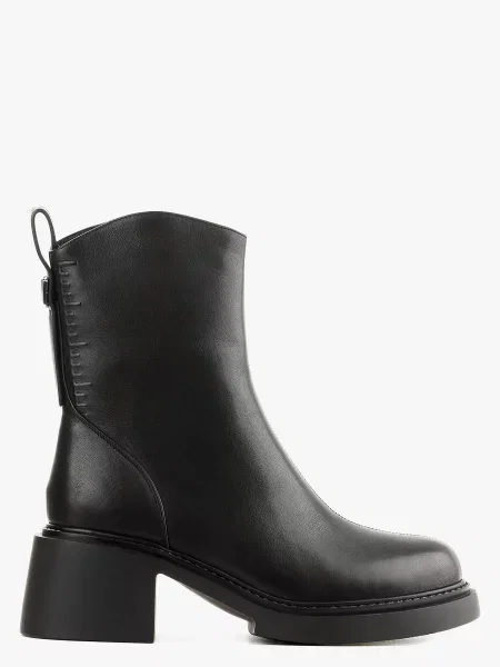 Шкіряні Ботильйони LeBERDES чорний