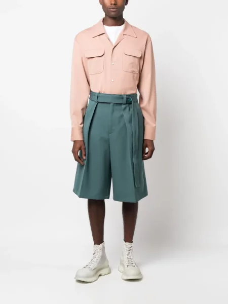 Šortai Jil Sander žalia